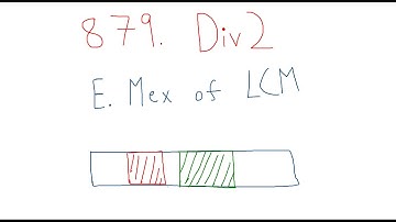 E. MEX of LCM | Codeforces Round 879 (Div. 2)