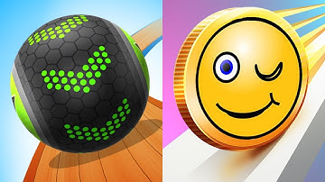 Going Balls Vs Coin Rush Android iOS Mobile Gameplay Walkthrough