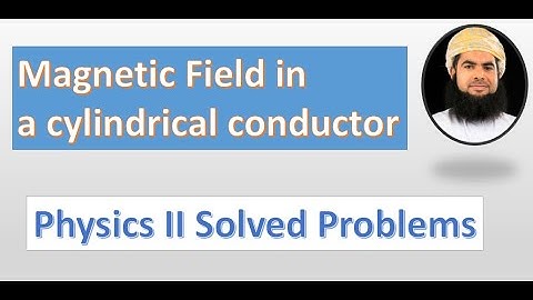 Magnetic Field in a cylindrical conductor