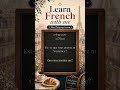 At the Doctor in French #languagelearning #learnfrench #language