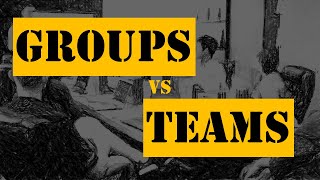 Differences Between Groups &Teams || Difference Between Series