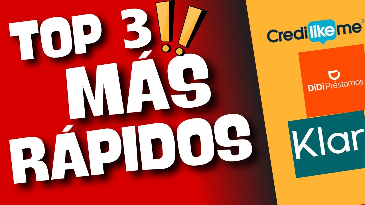 APLICACIONES de prestamos confiables y seguras en mexico 2025 - prestamo personal, klar, didi