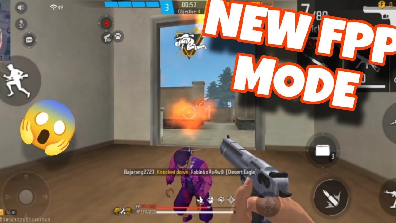 New CS squad FPP mode || How to play Fpp mode || First time try - YouTube
