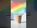 Prism in a Cup: The Rainbow Light at Home