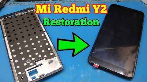 Mi Redmi Y2 Screen Replacement & Frame Change | Broken Phone Restoration | Prime Telecom |