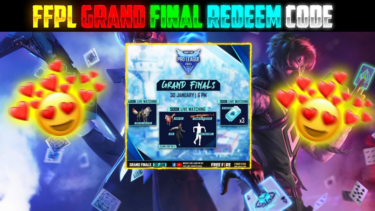 FFPL GRAND FINALE REDEEM CODE | FFLP GRAND FINALS | BHAIJAAN GAMING