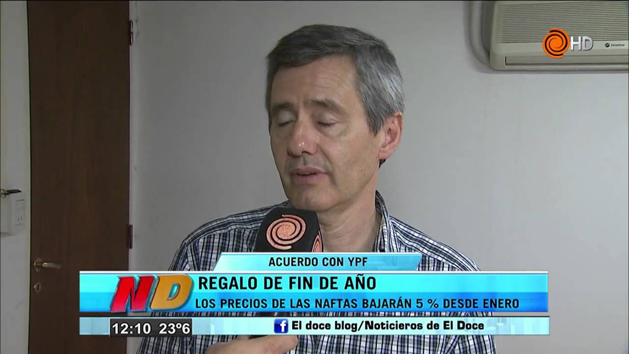 BAJAN LAS NAFTAS - NOTICIERO DOCE - YouTube
