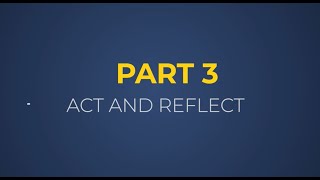 Rise 100 Day Challenge, Part 3: Act and Reflect