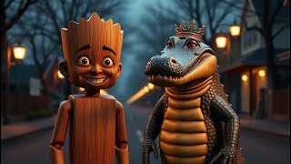 Tung Tung Sahur Crocodilo Edm Italian Brainrot Animal Meme Dj