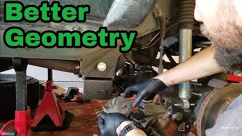 Rubicon Express Control Arm Drop Bracket Install Jeep Cherokee Xj Geometry Correction