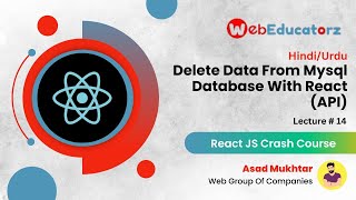 Celebrity React for beginners - lecture # 11 - Urdu/Hindi - Asad Mukhtar #reactjsdeveloper #reactframework Profile