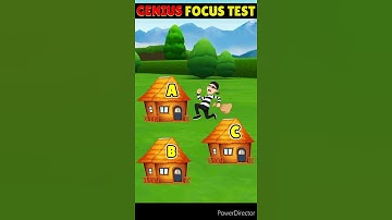 Focus Test Only For Genius 🤯 20 | #focustest #shorts #viral #paheliyan #shortvideo #yt