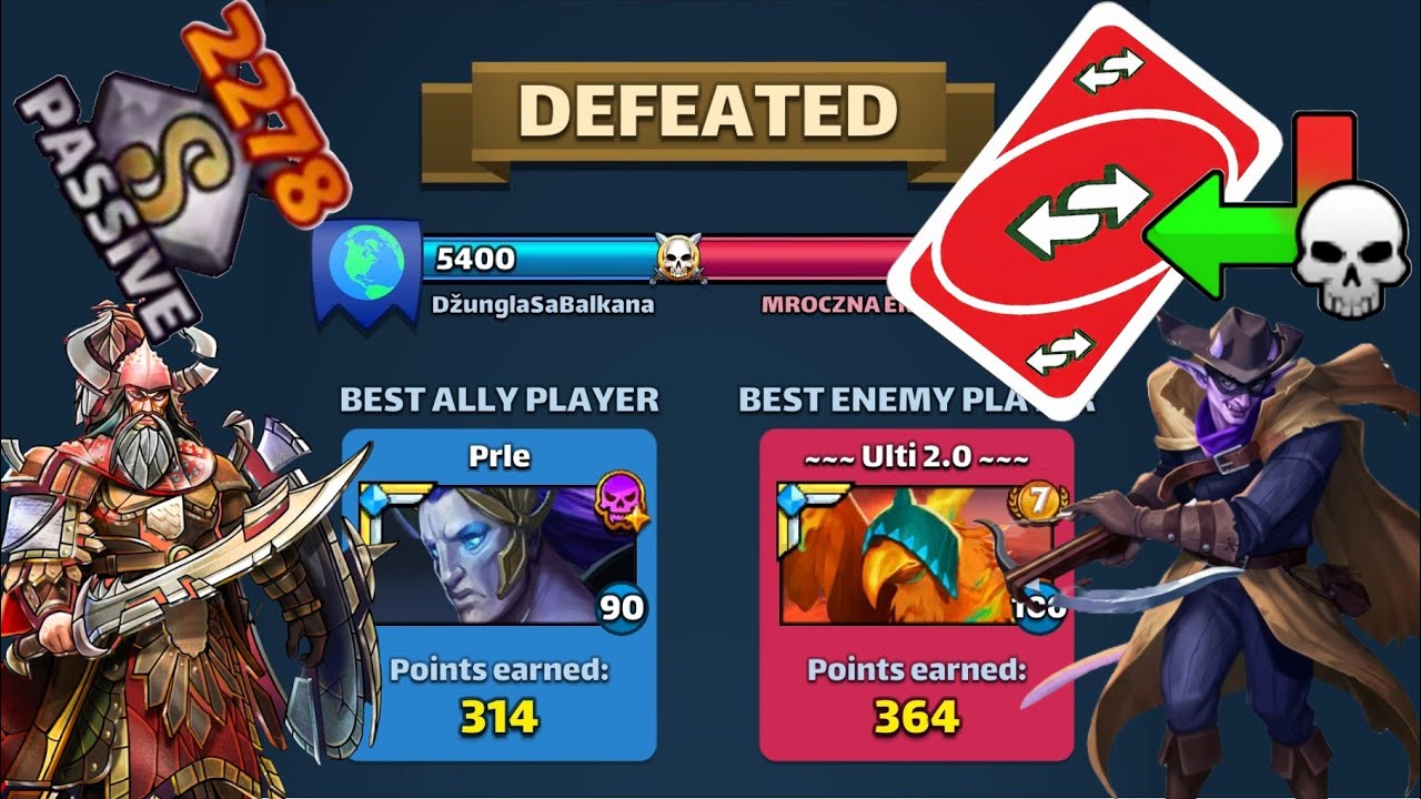 Duval’s Uno Reverse Card Passive Is Crazy! | Empires and Puzzles Alliance War #457