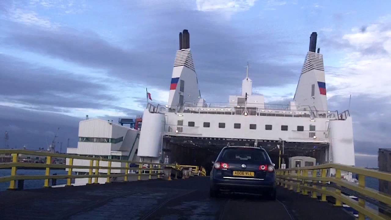 Brittany Ferries MV Mont St Michel boarding YouTube