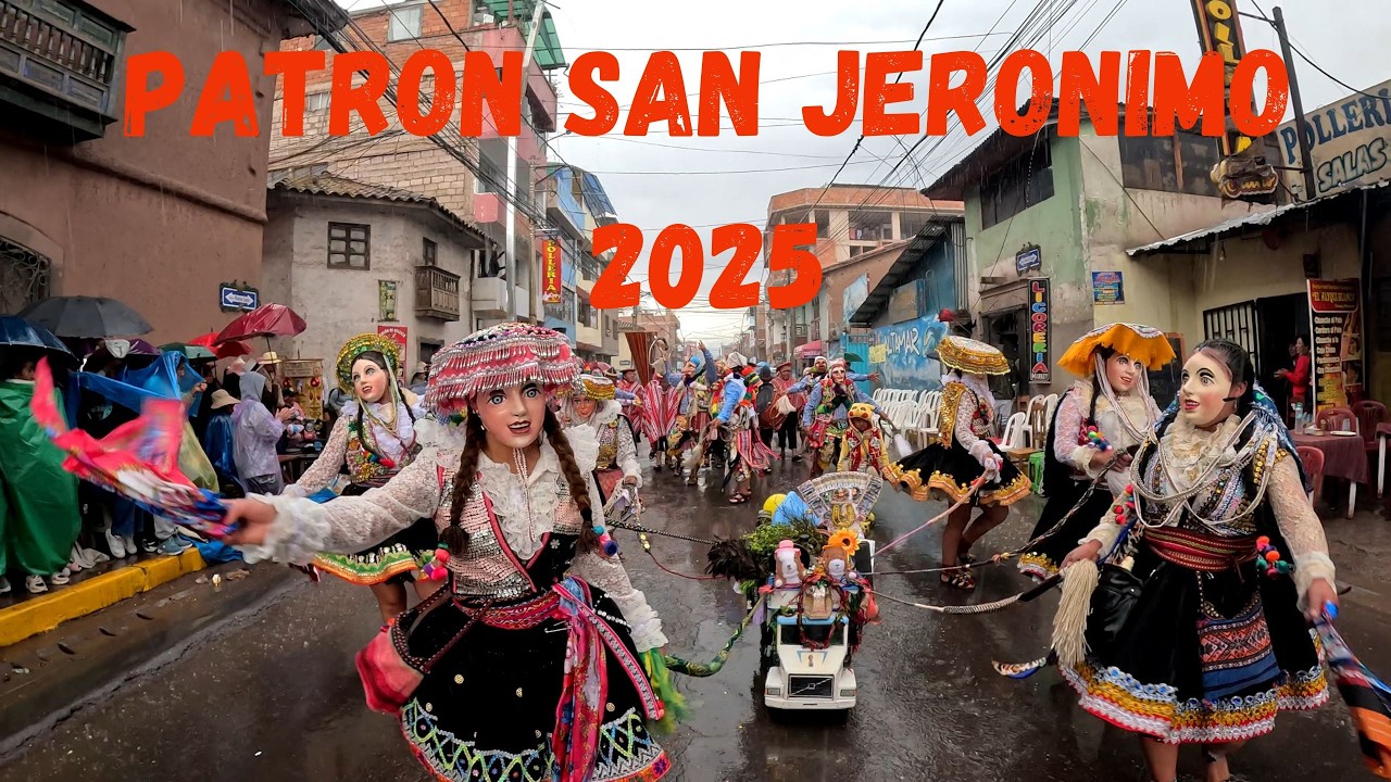 San Jerónimo Cusco La Fiesta Patron San Jeronimo que Hace Bailar a Todo un Pueblo