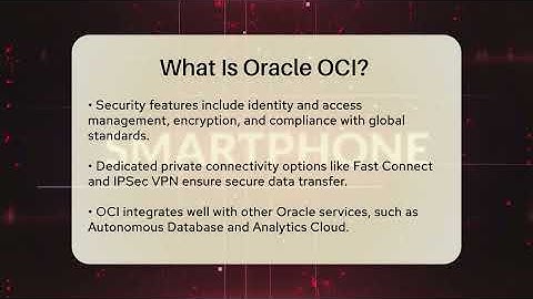 What Is Oracle OCI? - Talking Tech Trends
