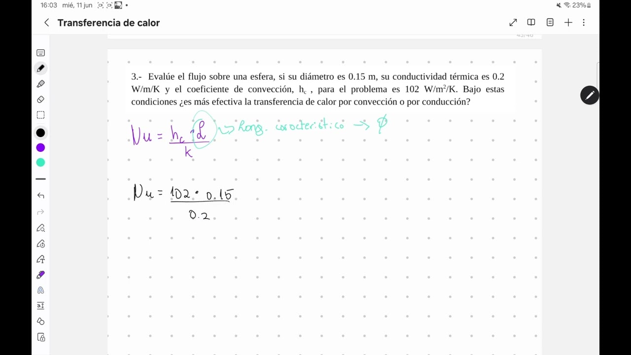 Convección y números adimensionales: Número de Nusselt 1