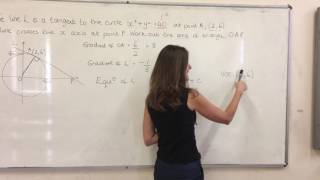 Mini Maths Master Class: GCSE Equation of a circle