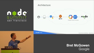 Use Google Cloud to build a chatbot for Google Assistant - Node Summit 2017