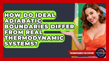 How Do Ideal Adiabatic Boundaries Differ From Real Thermodynamic Systems?