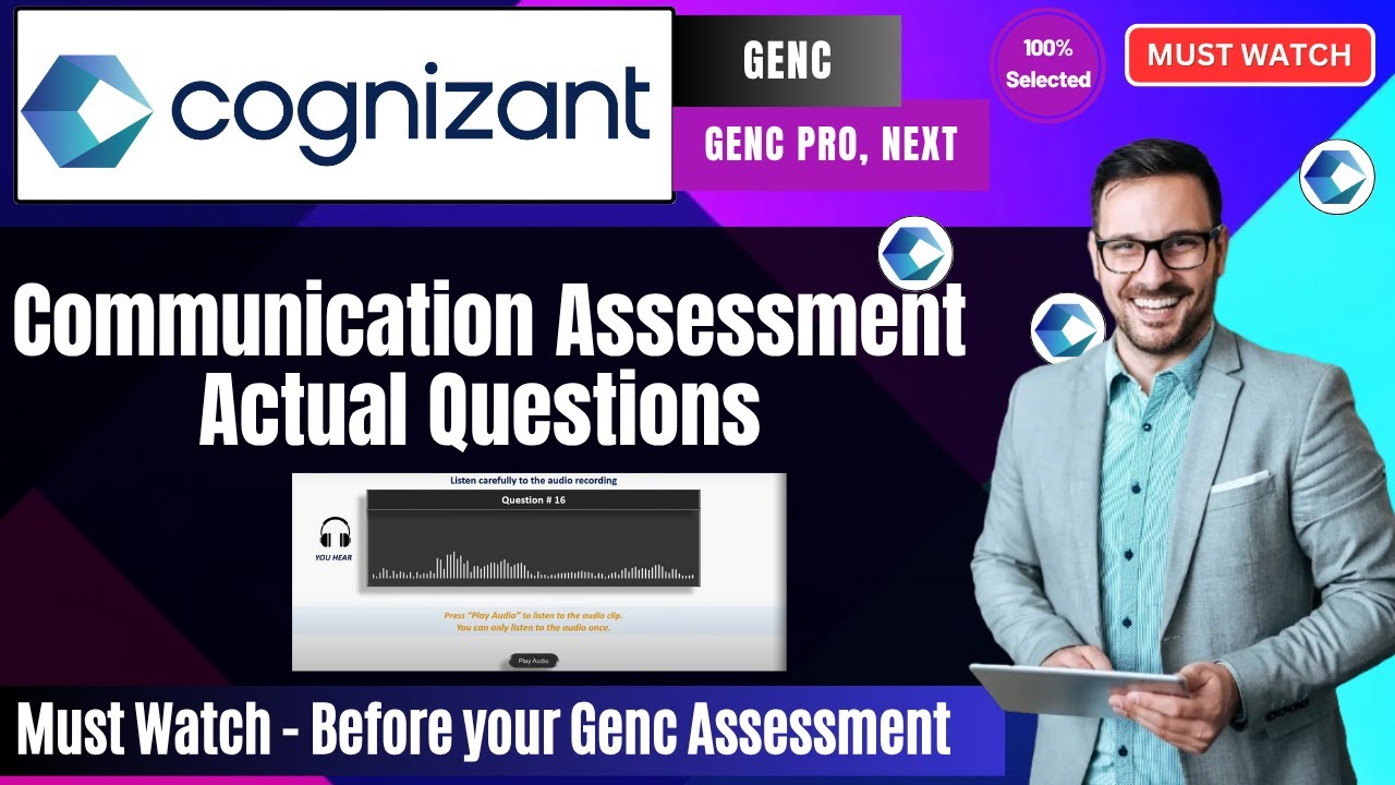 🔥Cognizant Communication Assessment Round Question | Actual Live Questions | Cognizant Hiring Drive