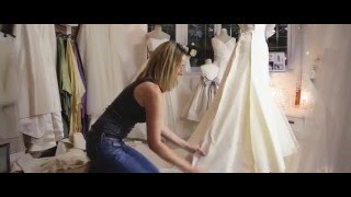 How a wedding dress is made by Caroline Arthur