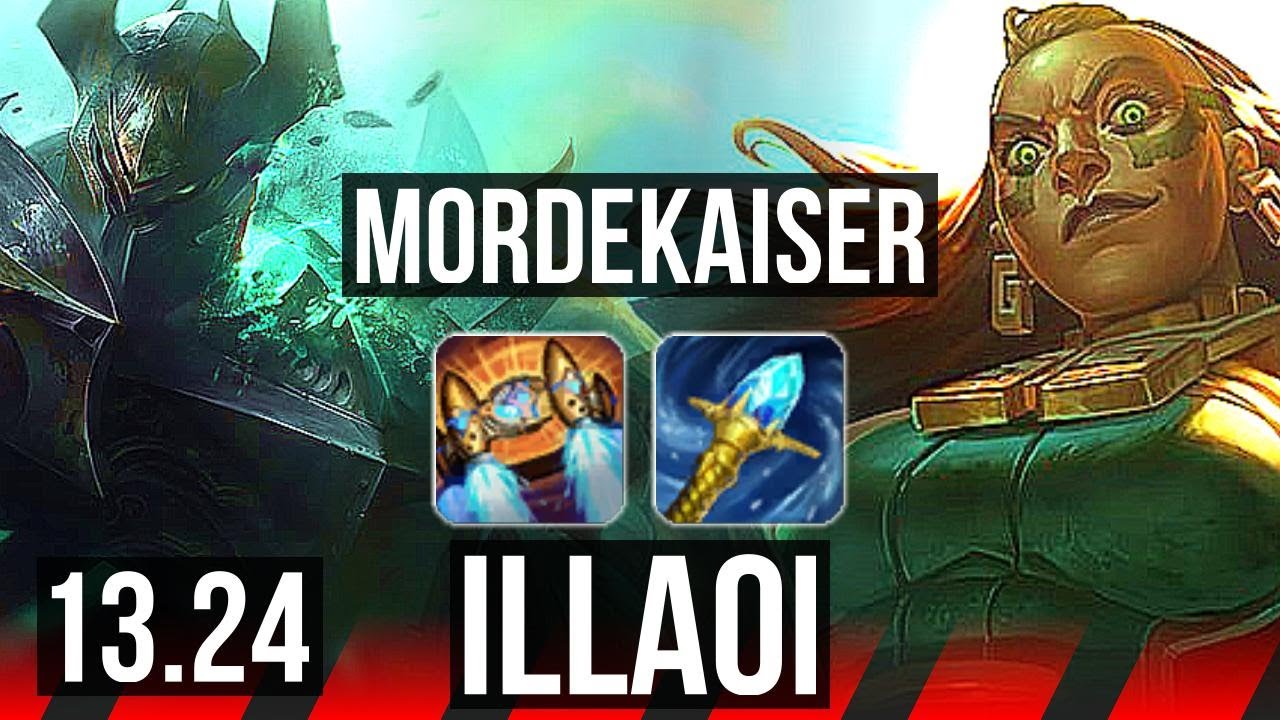 MORDEKAISER vs ILLAOI (TOP), 7/0/2, Godlike, NA Master