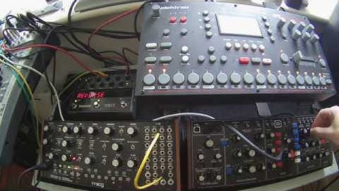 Elektron Octatrack, Behringer Model D, Moog Mother 32 & Eventide Space