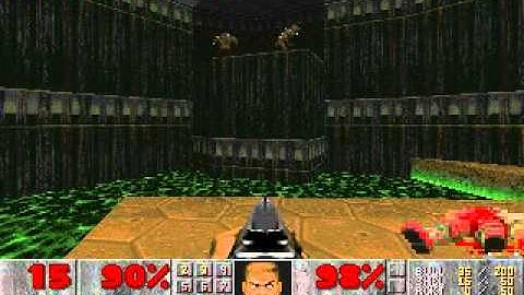 [fps|1993] DooM : MAP E1M1 "Hangar" (no source-port!)