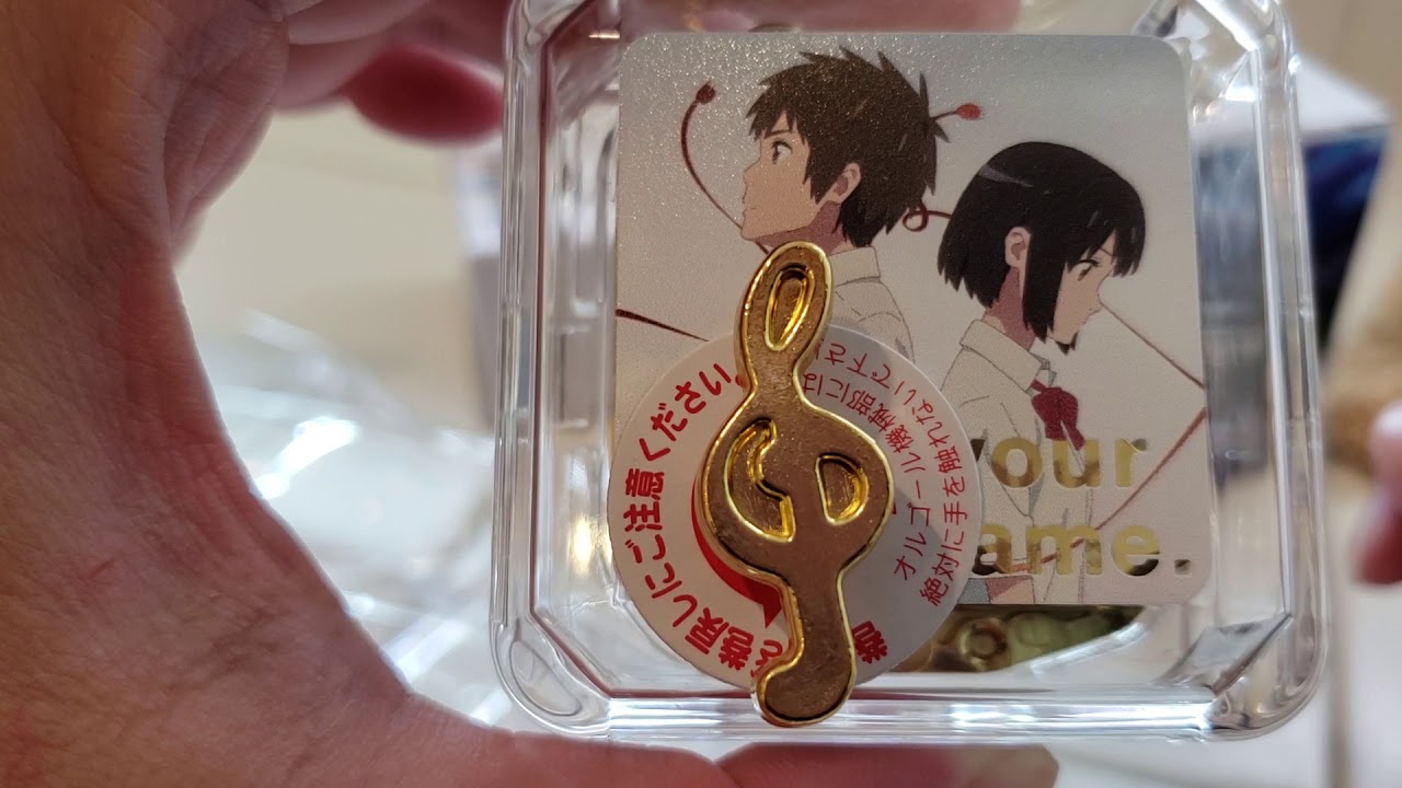 Personalized Your Name Soundtrack Kimi no Na wa from Studio Ghibli 30- –  Music Box Gift Ideas