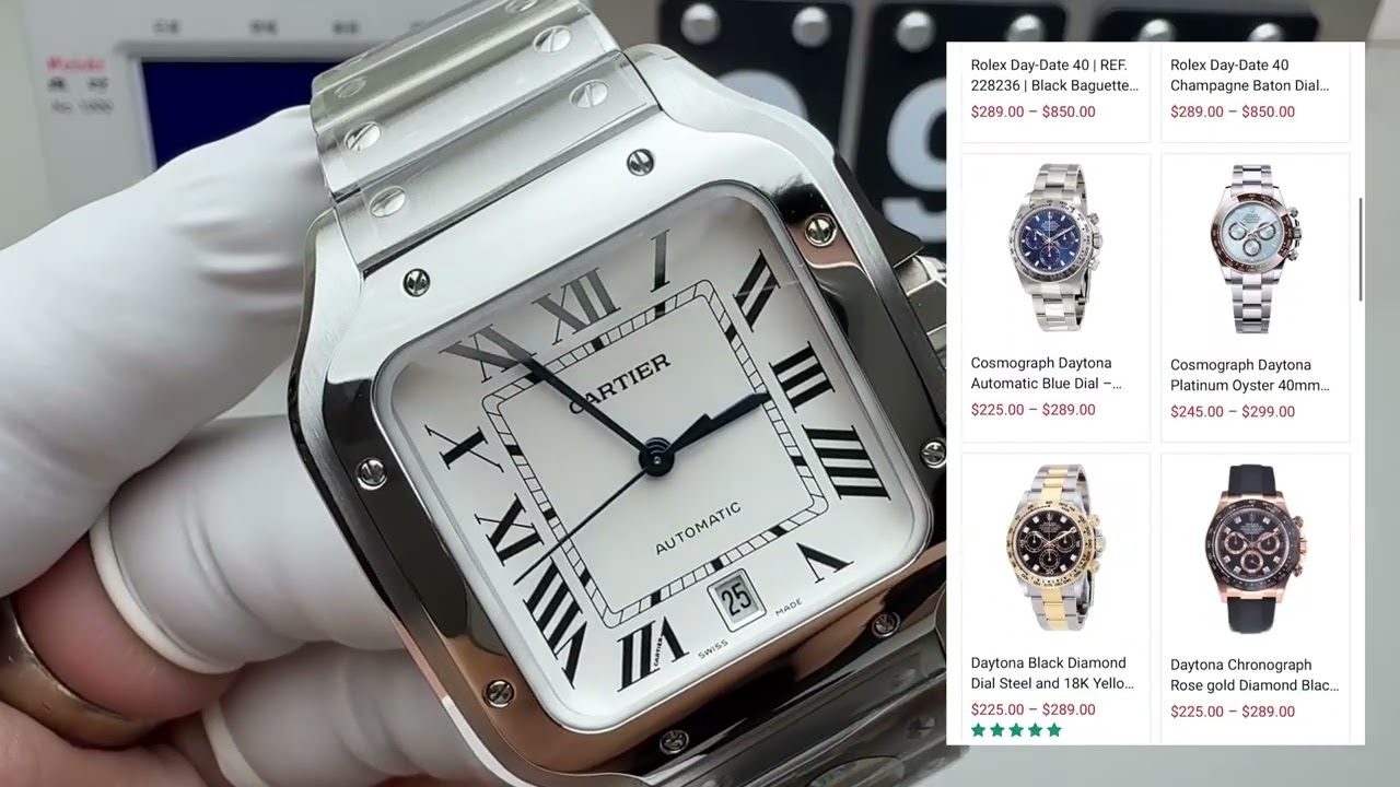 Santos de Cartier – WSSA0063 (Medium Model)