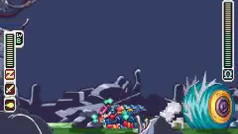 Megaman Zero (GBA) Maha Ganeshariff No Damage