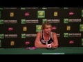 Timea Bacsinszky Fourth Round Press Conference