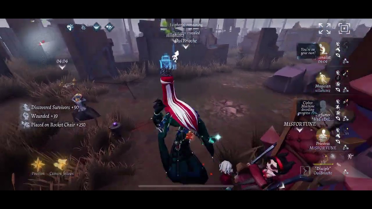 Identity V | Disciple Hunter Rank Match Gameplay | Ep 7