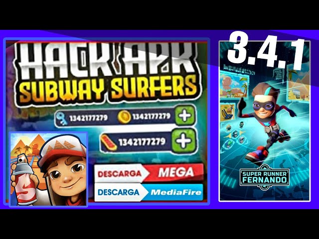 ✓SUBWAY SURFERS HACK APK 3.1.0, TODOS LOS PERSONAJES