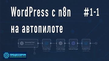 #1-1 Cайт на  WordPress на автопилоте с n8n — автопостинг, AI контент и генерация изображений