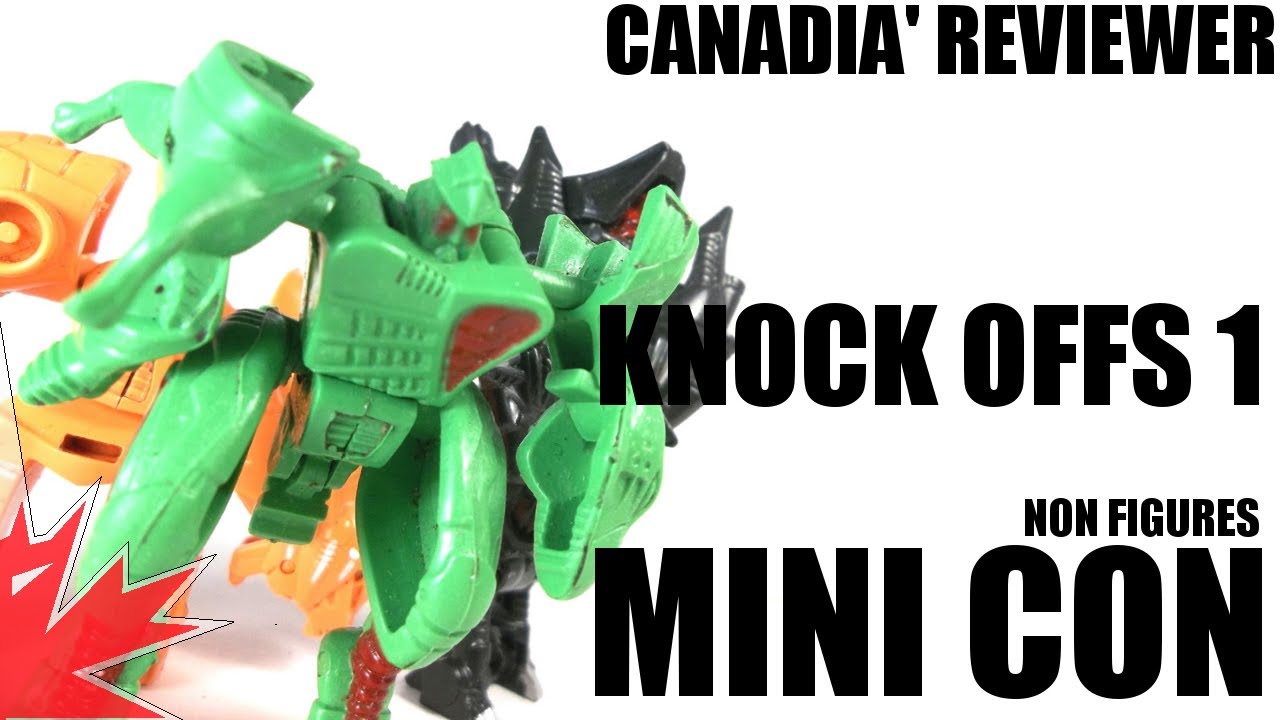 TRANSFORMERS: Knock Offs Mini Con Canadia' Reviewer Ep.36 - YouTube