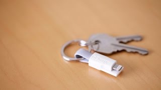 inCharge - The Smallest Keyring Cable (Lightning Cable)