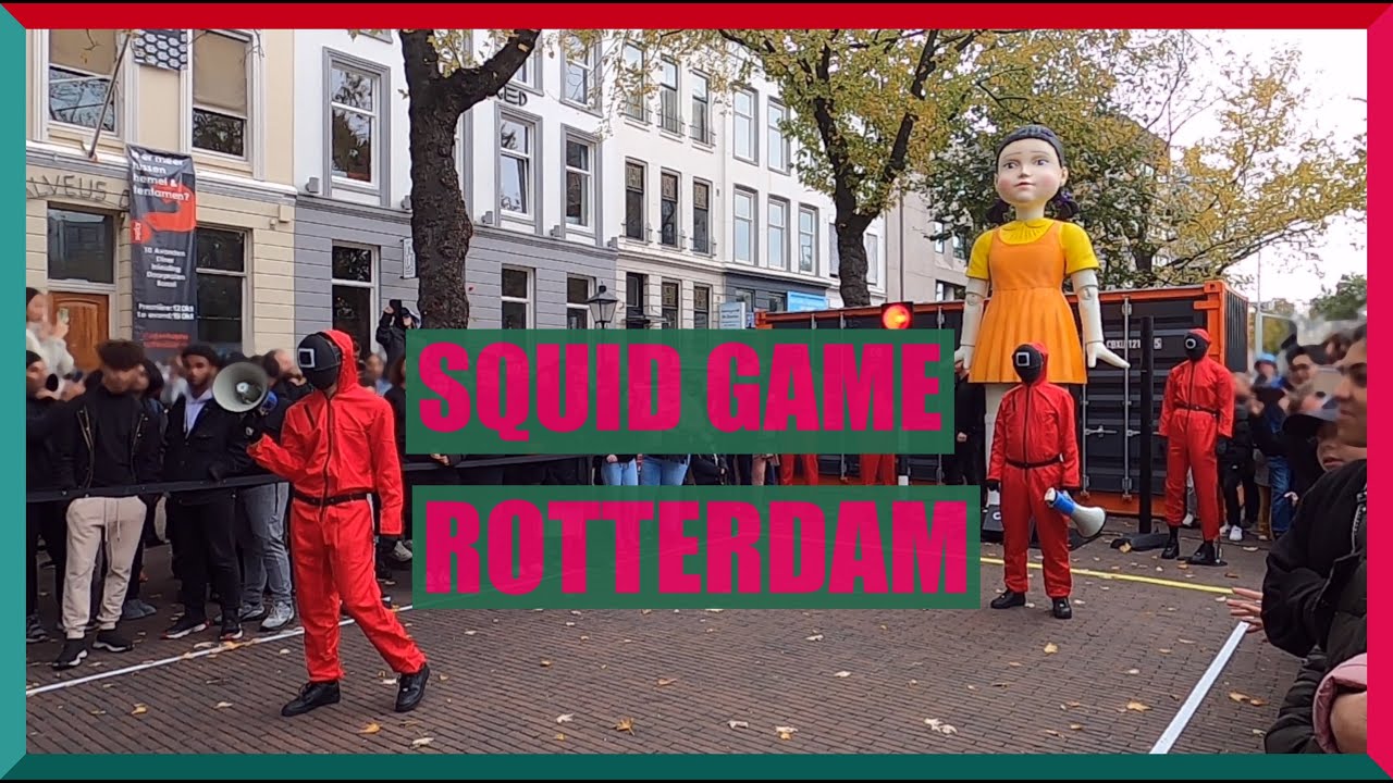 Squid Game in Rotterdam, the Netherlands (Part 1)