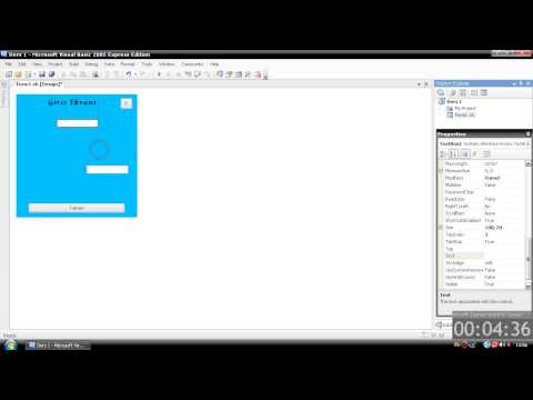 Visual Basic 1.Ders (Giris Ekranı Yapmak)