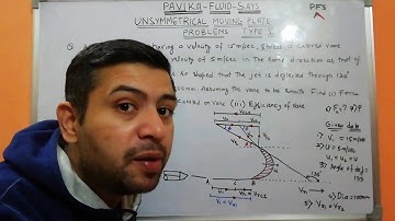 Unsymmetrical moving curved plate problems (Type V)