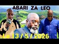 ABARI ZETU ZA LEO 13 5 2026 TOKA SEEM TOFAUTI ZA SHAMBA ZA VITA NA SEEM ZINGINE 