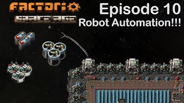 Robot Automation | Episode 10 | Factorio Vanilla Let