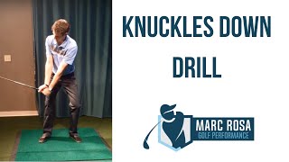 Knuckles Down Drill
