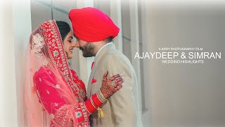 WEDDING FILM 2021 | AJAYDEEP & SIMRAN | ZIRA | ARRY PHOTOGRAPHY | KOTKAPURA