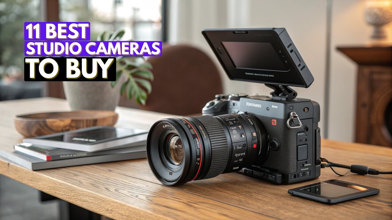11 лучших студийных камер для покупки (руководство покупателя 2026 года)
