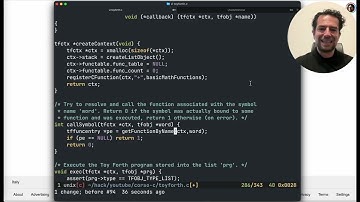 Impariamo il C, lezione 27: Toy Forth, la registrazione delle funzioni (parte 5)