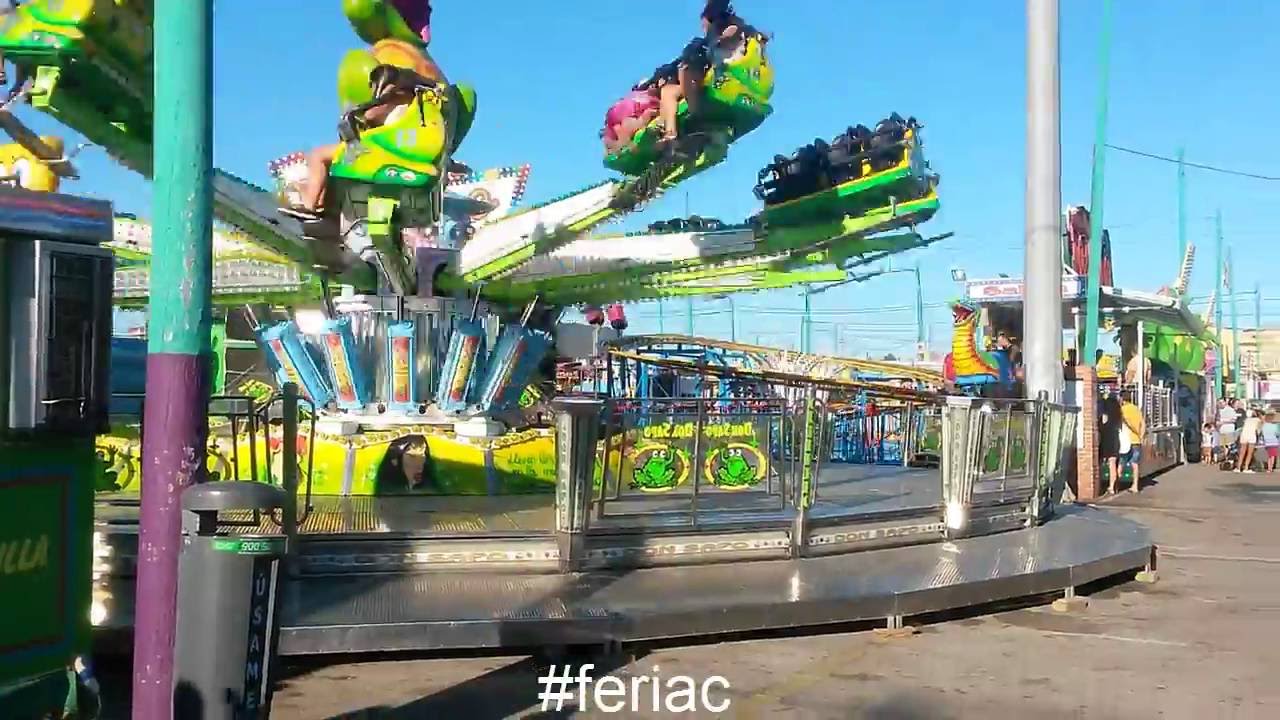 Atracción Don Sapo OFFRIDE Feria Málaga 2015