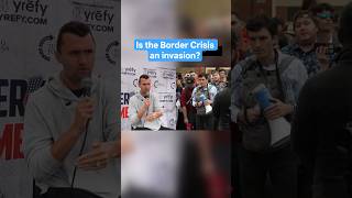 Is the Border Crisis an invasion? #debate #viral #campusdebate #funny #charliekirk #bordercrisis