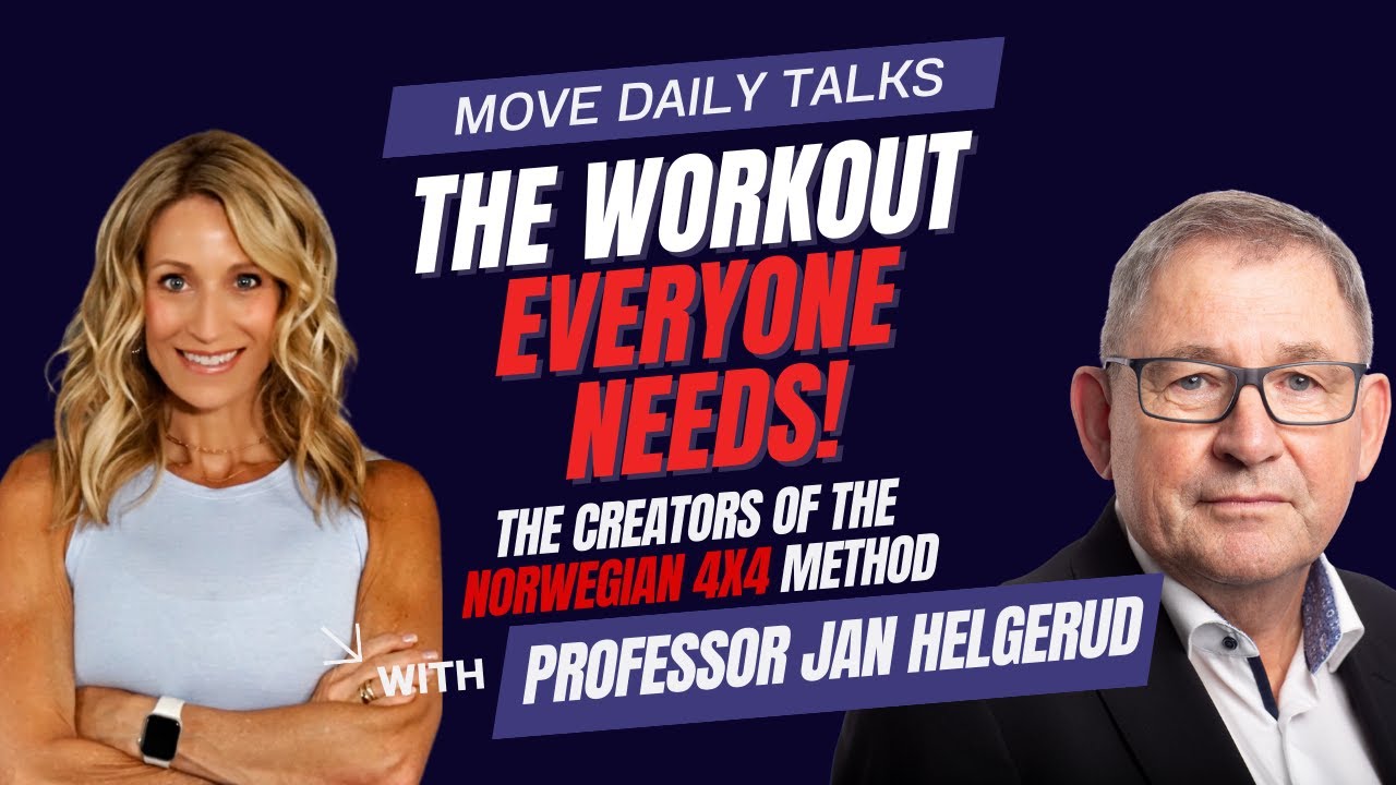 The Workout Everyone Needs To Try! The Norwegian 4x4 Method | Jan Helgerud